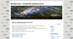 Desktop Screenshot of monfishcup.cz